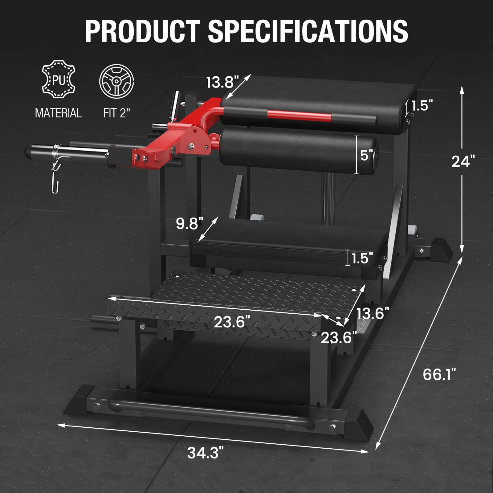 Hip Thrust Machine RSTQ - Image 3